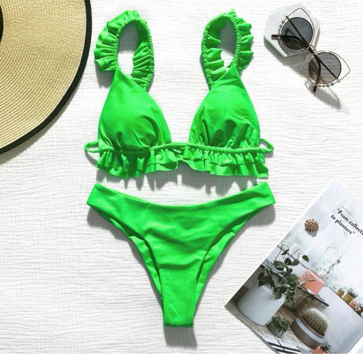 Costumi da bagno & Bikini: Bikini in Grün Neu Gr M – Nuovo e nell'imballaggio originale da Bassersdorf venduto da Sandy456 1