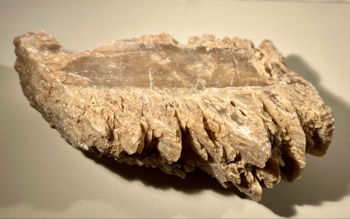 Minerali & Pietre curative: Grand Spécimen de Gypse Fer de Lance Collection Curiosité – Usato da Genève venduto da DELIRBEADS 5