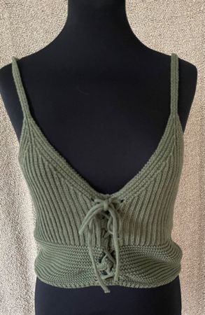 Neuwertiges Strickoberteil von Zara Gr. 36/38 aus Baumwolle