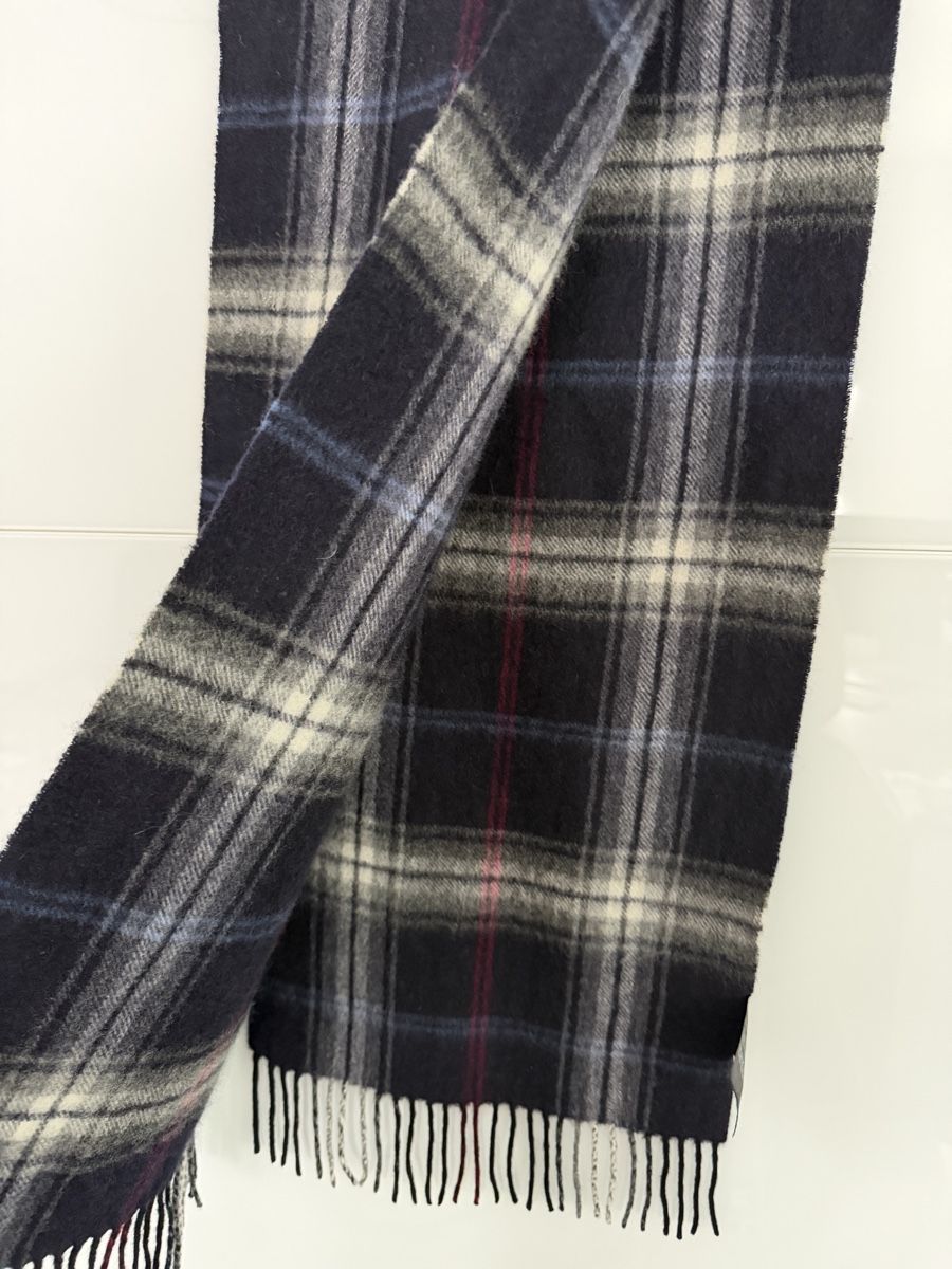 Foulard & Sciarpe: 100% Kaschmirschal gestreift – Usato da Grenchen venduto da servet.t 1