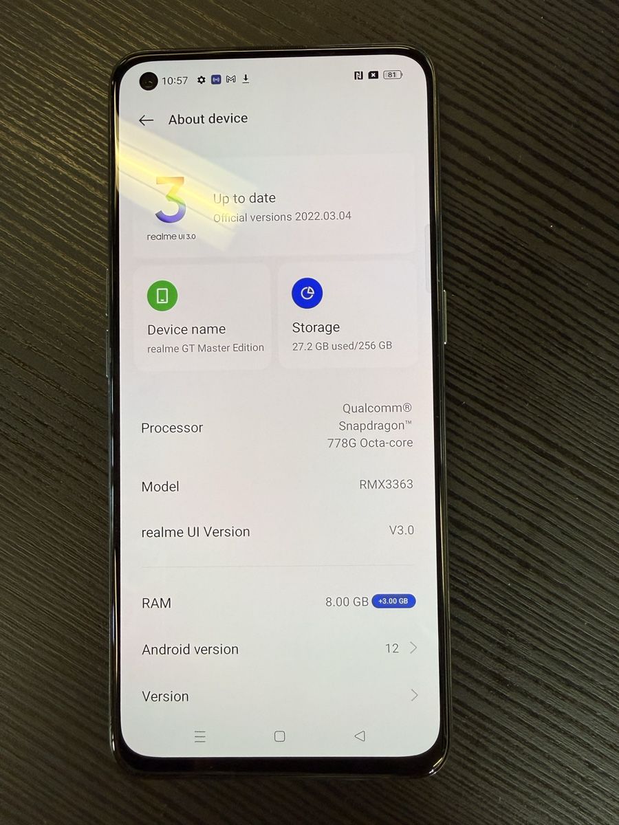 Realme Telefoni cellulari / Smartphones: Realme GT Master Edition 256GB  – Nuovo (secondo la descrizione) da Rothrist venduto da jr_returns 2