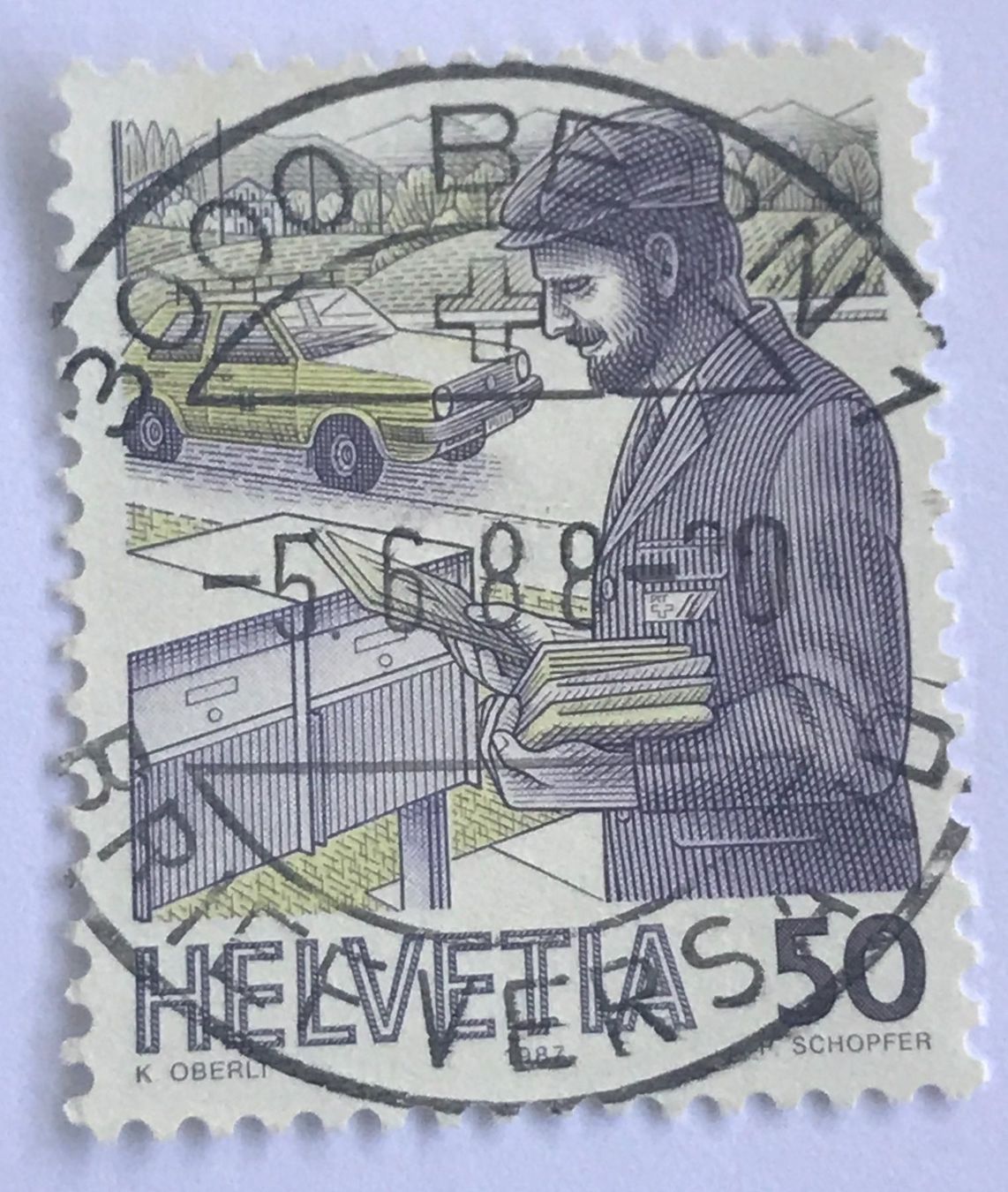 Tutti i francobolli: Nr.738  mit Vollstempel Bern – Usato da Aarau venduto da Billa007