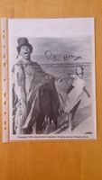 Geoffrey Holder, Original Autogramm mit Zertifikat in s/w