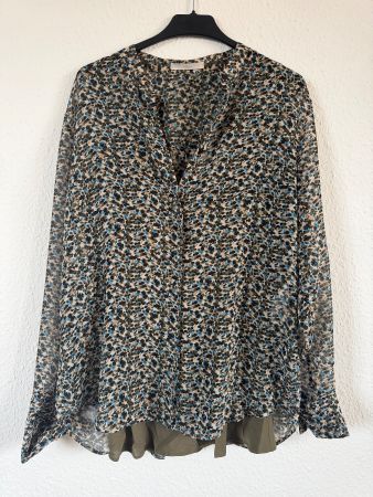 Blouse imprimée à manches longues BOSS – Multicolore T34