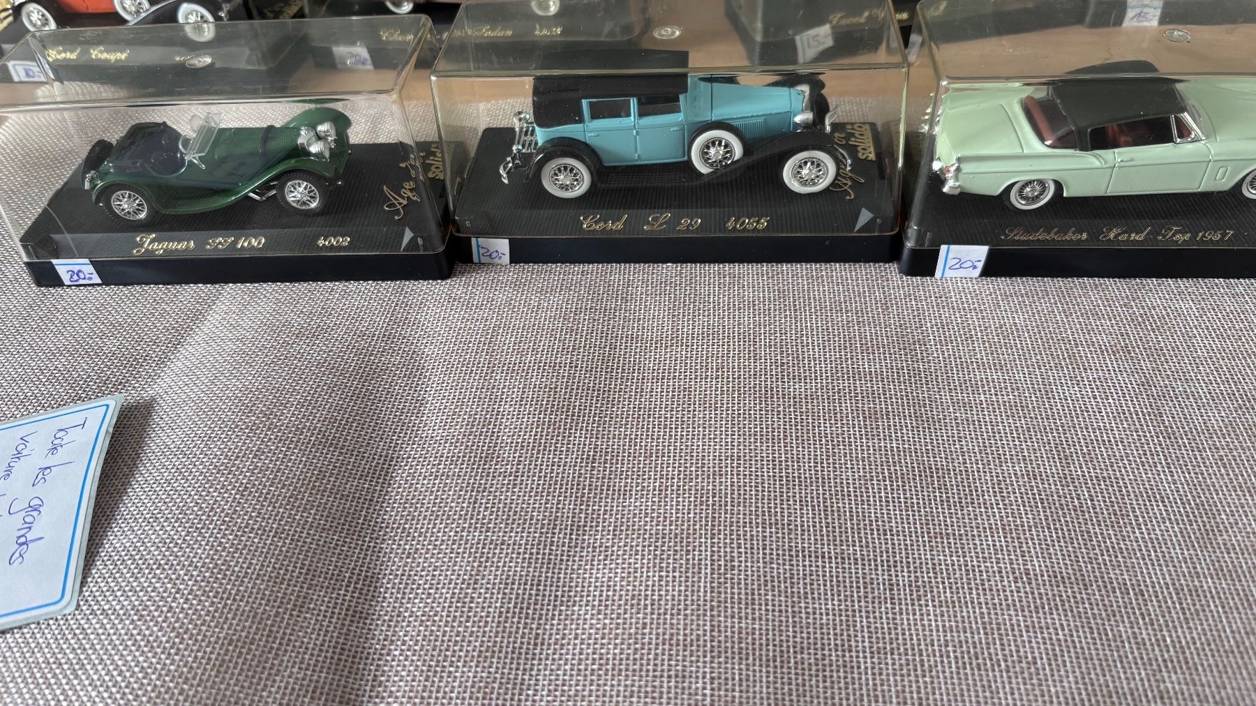 Modellini d'auto: Voitures miniatures de collection lot 21 pieces – Nuovo e nell'imballaggio originale da Courfaivre venduto da Kallaz 2
