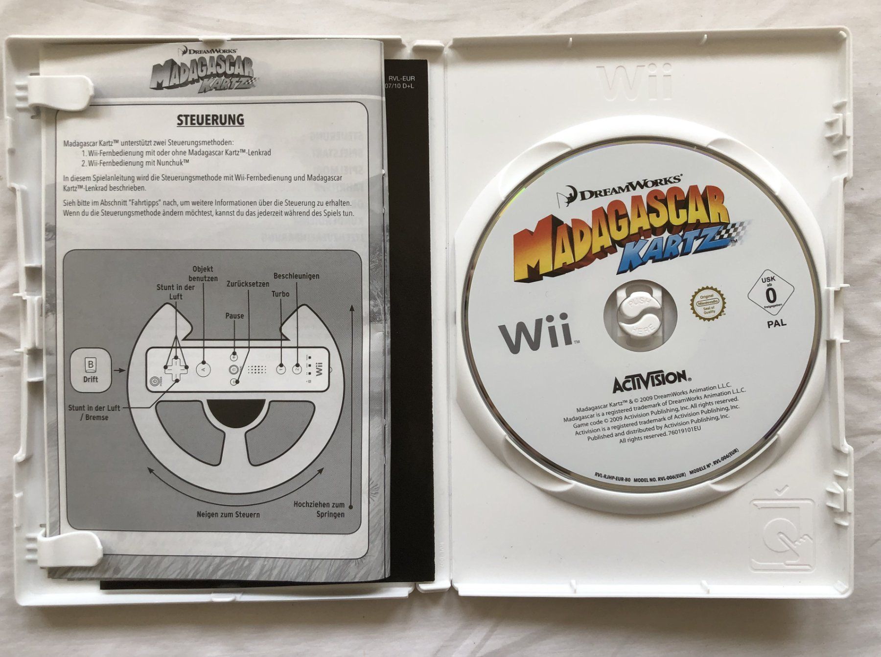 Nintendo Giochi: Nintendo Wii - MADAGASCAR KARTZ – Usato da Schaffhausen venduto da durruti 1