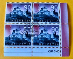  Viererblock Nr.1097 ET Stempelt Bern 2003   