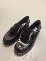 Loafer Closed dunkelrot Leder gebrauchter Zustand