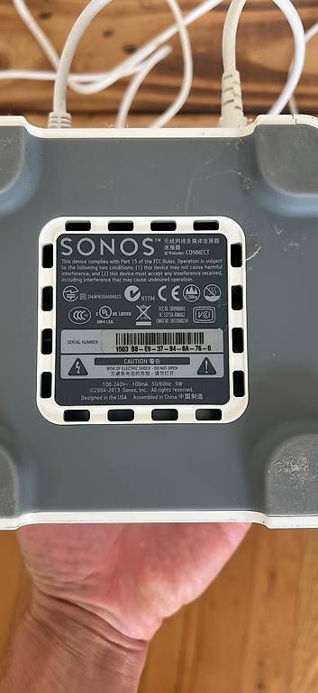 Sistemi audio & multimediali: Sonos Connect – Usato da Allschwil venduto da andreasr01020304 1