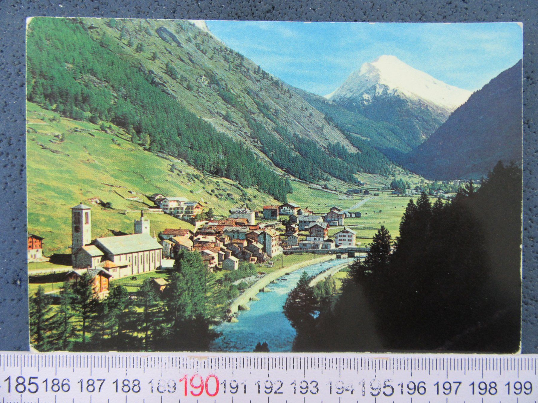 Cartoline postali: SAAS-GRUND VS AK – Usato da Ettingen venduto da Hausi4711