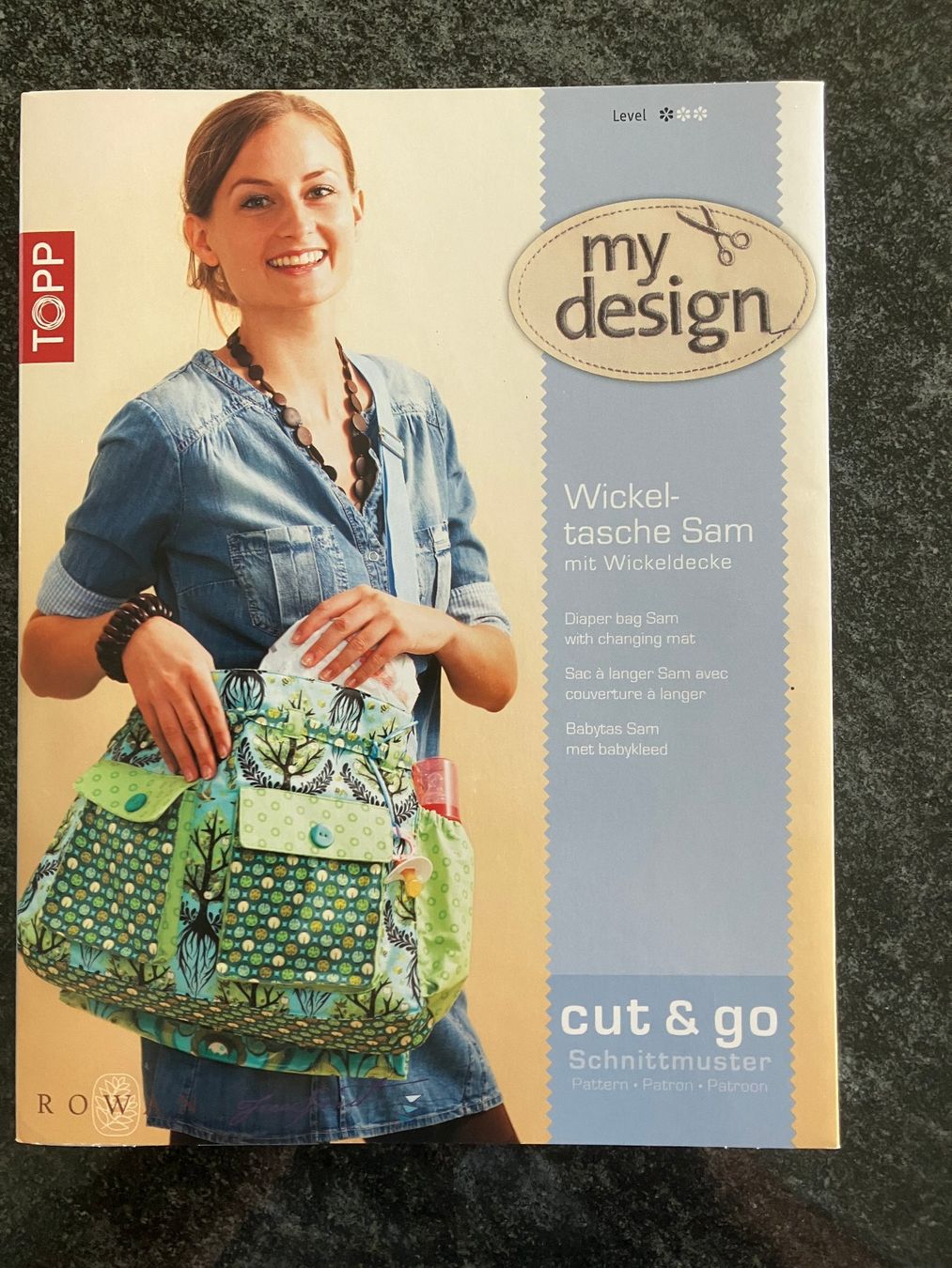 Cartamodelli: Schnittmuster: Wickeltasche Sam mit Wickeldecke – Nuovo (secondo la descrizione) da Biberstein venduto da Luchtis