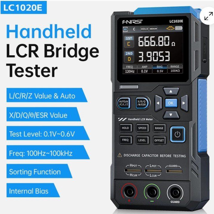 Mesurer: LCR Meter Fnirsi 1020E – Neuf avec emballage d'origine à Horw par Arta20000 2
