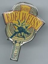 Placchette & Badge: Radio Edelweiss Pin – Usato da Zürich venduto da t24_de