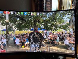 Bildschirm, Monitor Omen, Panorama, Gebogen. 1 Jährig