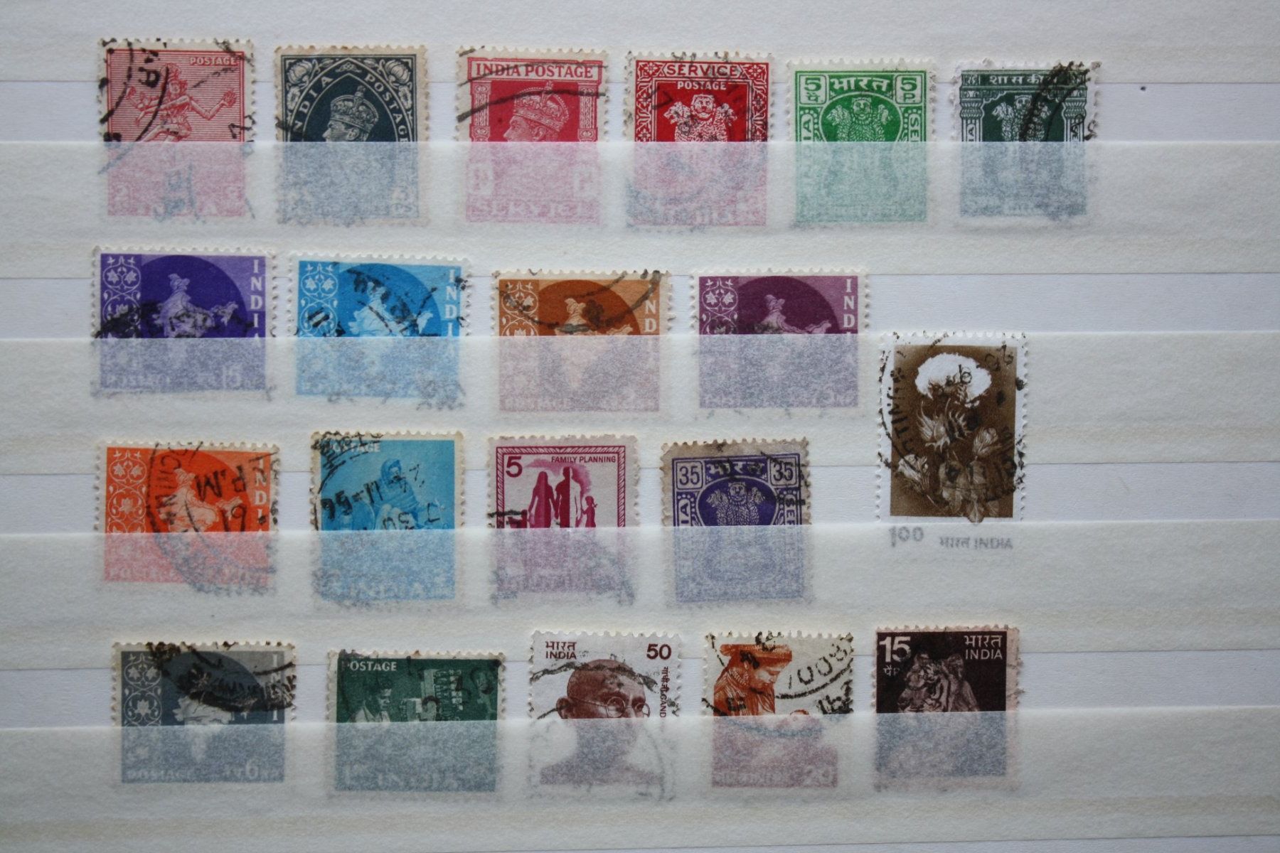 Tutti i francobolli: 20 x indien / stamp – Usato da Laupen BE venduto da Gufi57