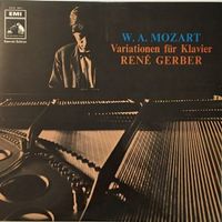 Mozart – Variationen für Klavier (LP, René Gerber)