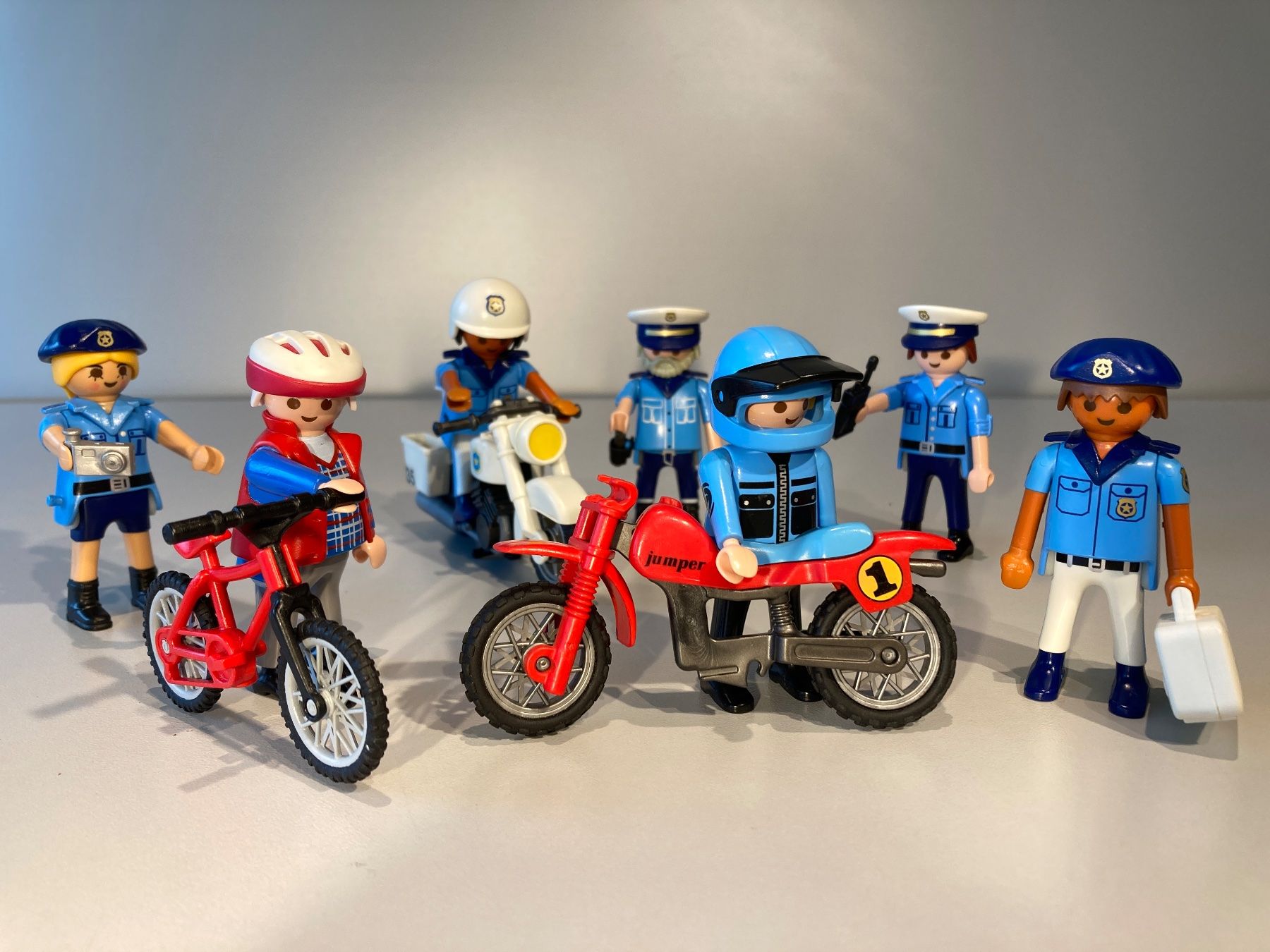 Playmobil Giocattoli: Playmobil, Polizei-Einsatz bei einem Verkehrsunfall – Usato da Wil SG venduto da elrawi
