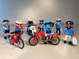 Playmobil, Polizei-Einsatz bei einem Verkehrsunfall
