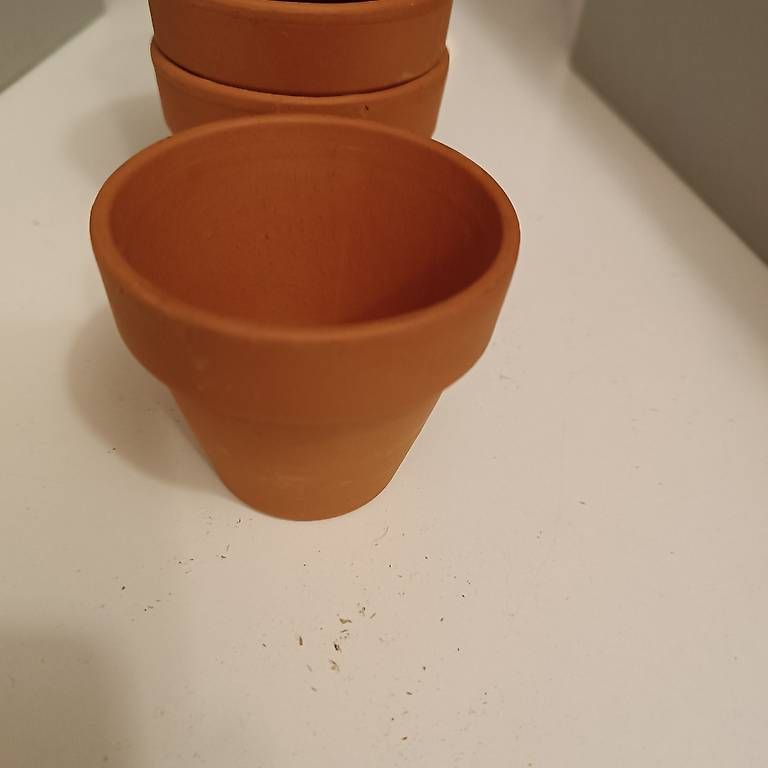 Tutte le decorazioni: 5 petits pots en terre cuite 6cm haut – Nuovo (secondo la descrizione) da Cornaux NE venduto da Mimi983
