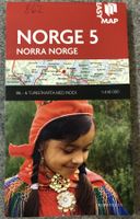 Landkarte Norwegen- Norge 5-  1:440'000