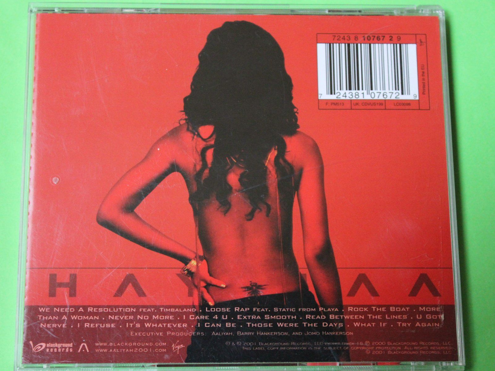 CD: Aaliyah - Try again More than a Woman CD 2001 – Usato da Tübach venduto da JamesStone 2