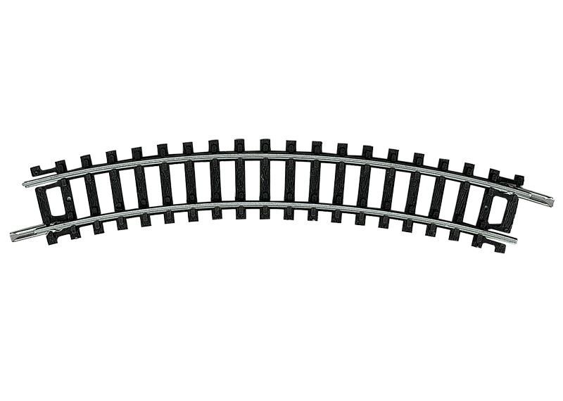 Trix Modellini di ferrovie: Minitrix 14912 Gleis Geb R1 -  30° – Usato da Hauterive NE venduto da eriamch