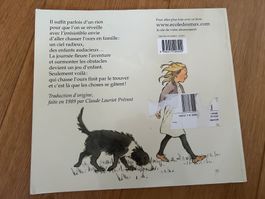 Kinderbuch Wir gehen auf Bärenjagd, französisch, gebraucht