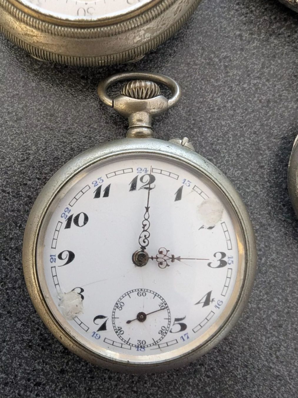 Orologi: 5 alte defekte Taschenuhren – Difettoso da Bischofszell venduto da Blende2 3