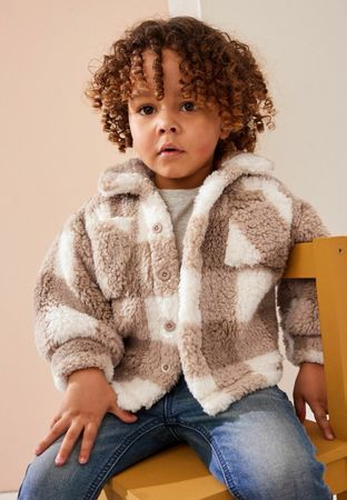 Next Teddy Fleece Overshirt 1&1/2-2 Years