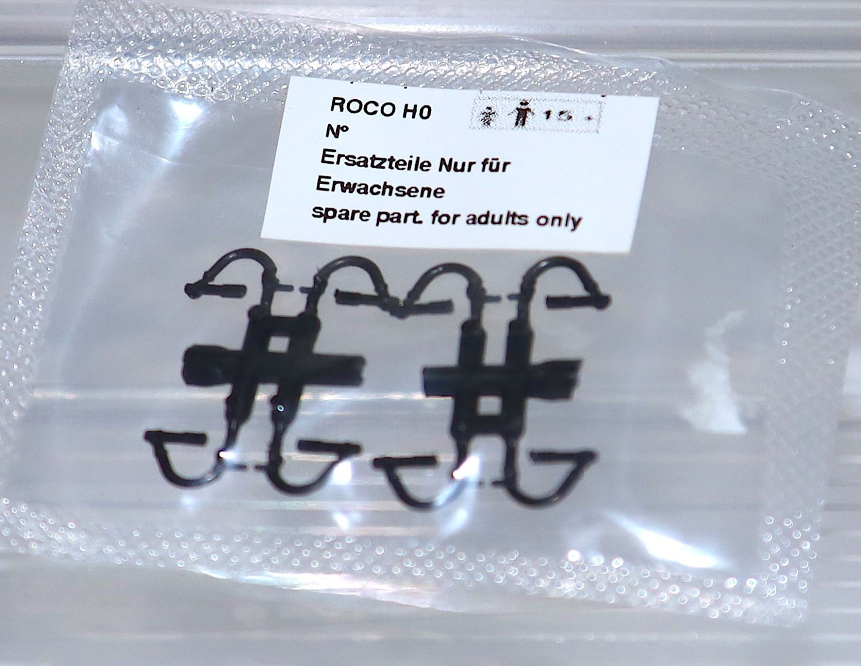 Roco Modellini di ferrovie: ROCO PERSONENWAGEN BREMSSCHLEUCHE – Nuovo e nell'imballaggio originale da Ipsach venduto da locky55