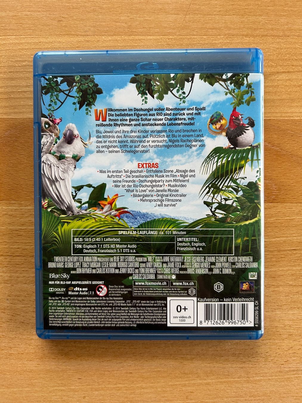 Tutti i DVDs: Rio 2 Blu-Ray – Usato da Grosswangen venduto da che_gr 2