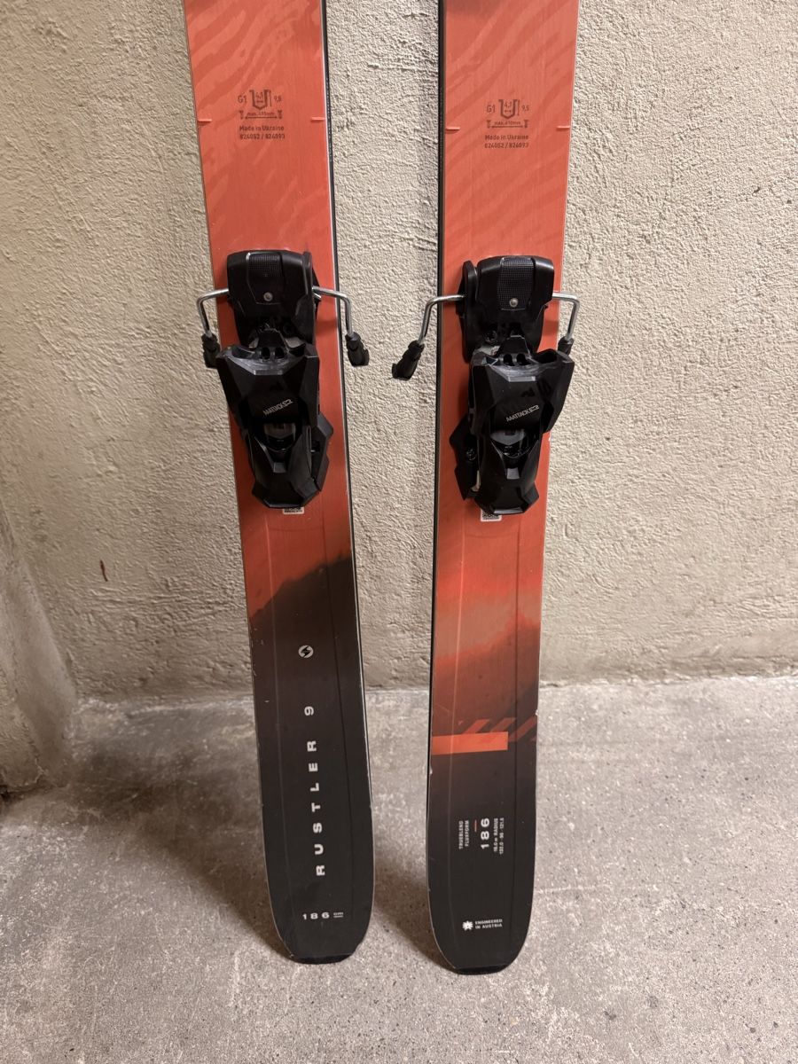 Blizzard Skis: freeride Ski Blizzard Rustler 9 186cm – Gebraucht aus Zürich von aurel.maeder 1