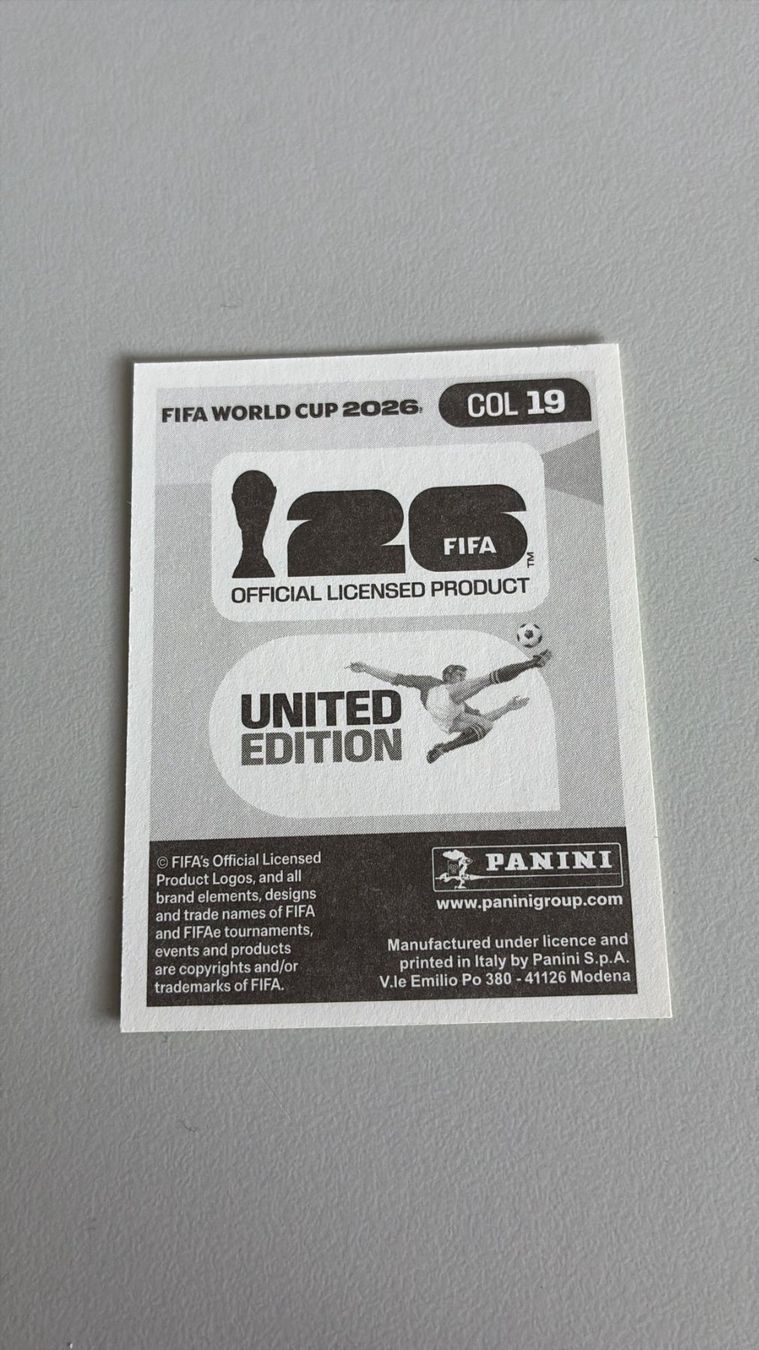 Panini Carte collezionabili: Carte panini 2026 - COL 19 – Nuovo (secondo la descrizione) da La Neuveville venduto da Ibo2300 1