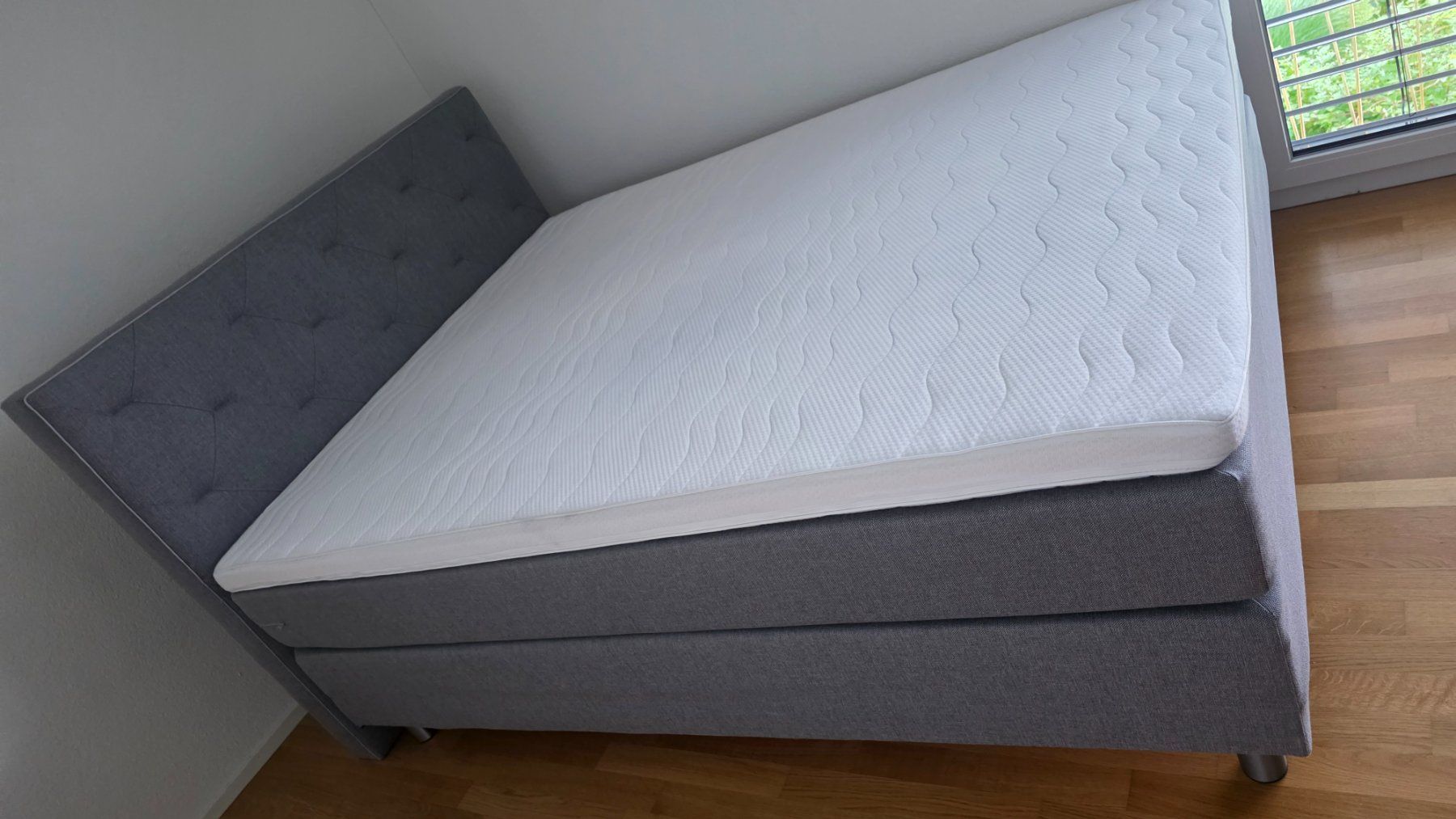 Pfister Letti: Boxspringbett160x200,Qualität Grau Top! – Usato da Näfels venduto da jayjay1968 3