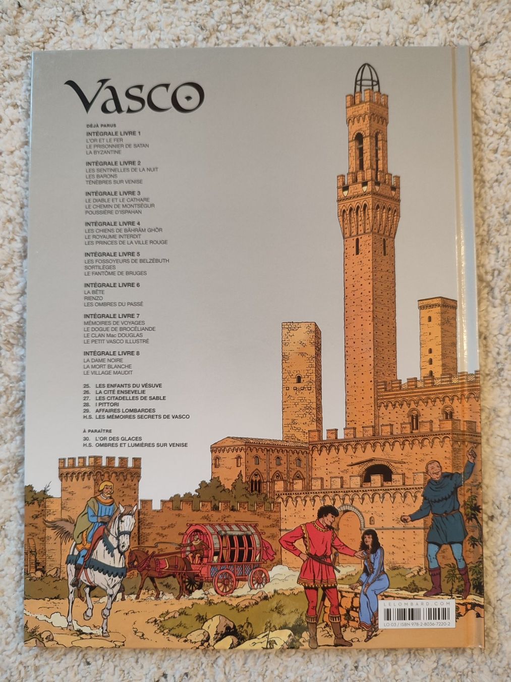 Fumetti: Vasco T29 - Affaires Lombards - EO - TBE – Usato da Bougy-Villars venduto da Vogue 2