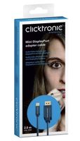 Clicktronic Mini DisplayPort/HDMI-Kab. 70738 A/V-Kabel Mini