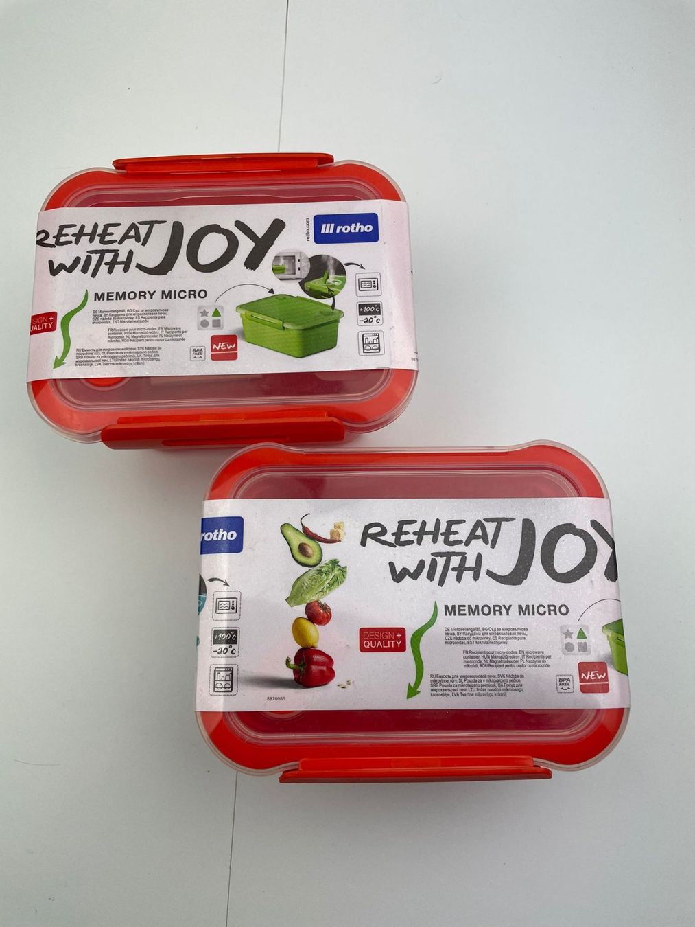 Rotho Behälter & Ähnliches: 2x Tupperware rot der Marke rotho – Neu und originalverpackt aus Wängi von LiqKojote