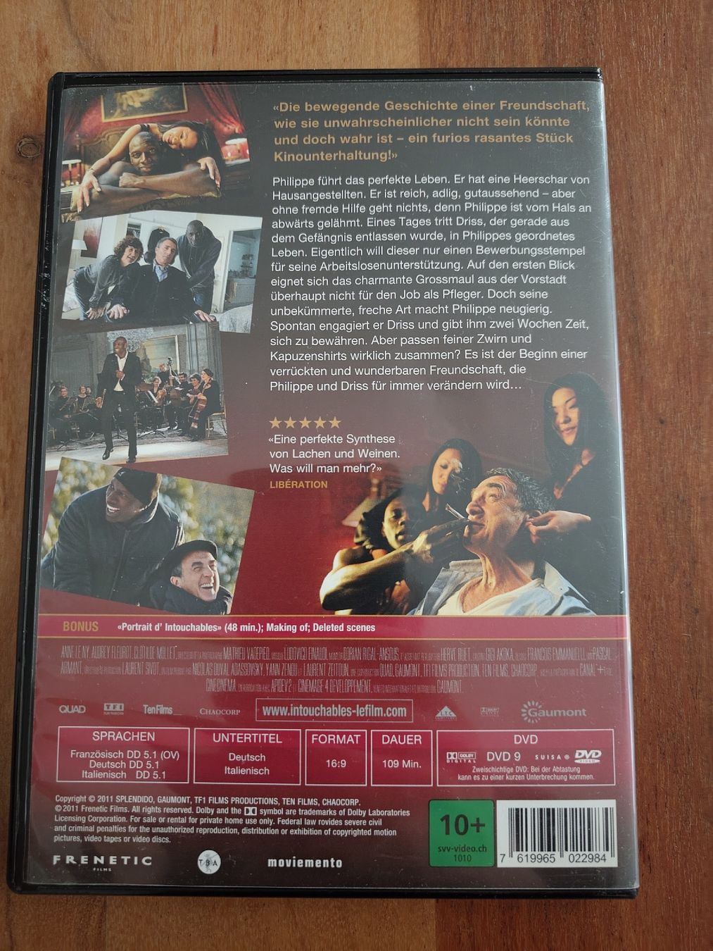 Alle DVDs: Film "Intouchables" – Gebraucht aus Bern von mwa_xj5p 1