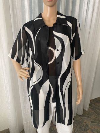 RARITÄT - DANIEL VALENTIN Blusen Twinset, Gr. 44
