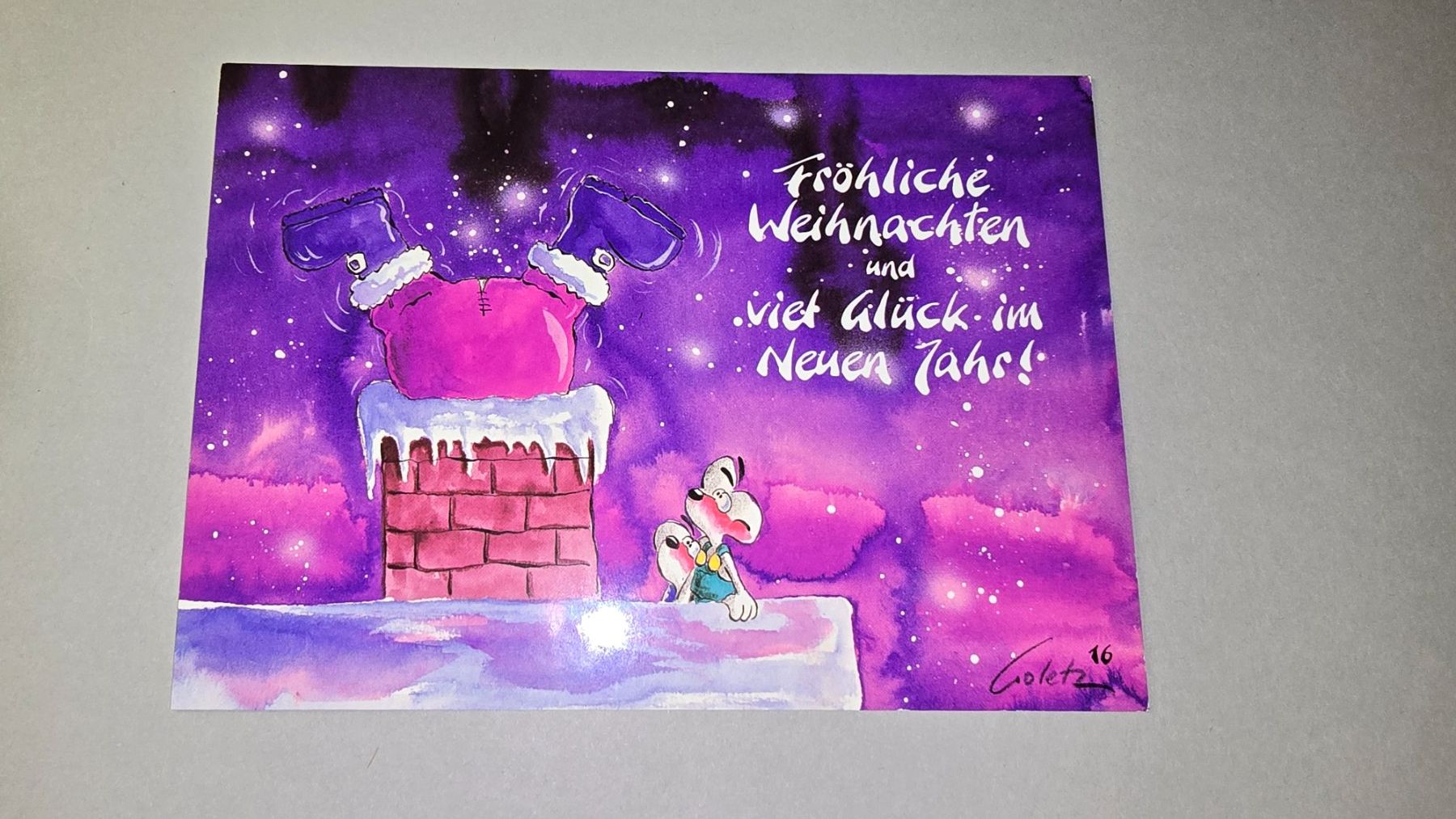 Cartes: Diddl Weihnachtskarte 16 cRarität – D'occasion à wallisellen par funkelsternchen5