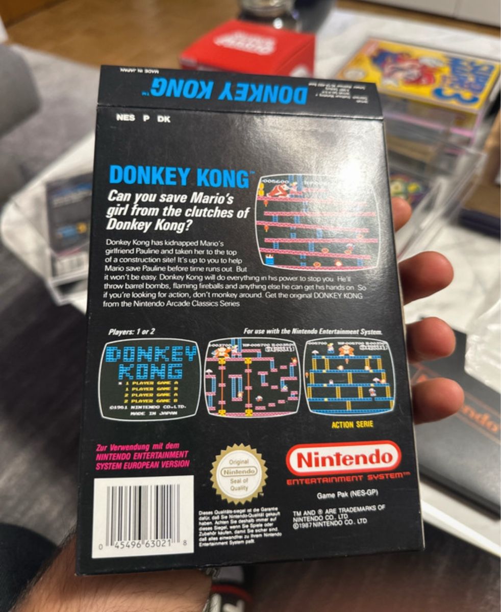 Nintendo Giochi: Donkey Kong NES OVP – Usato da Taverne venduto da Niko-Bellic 1
