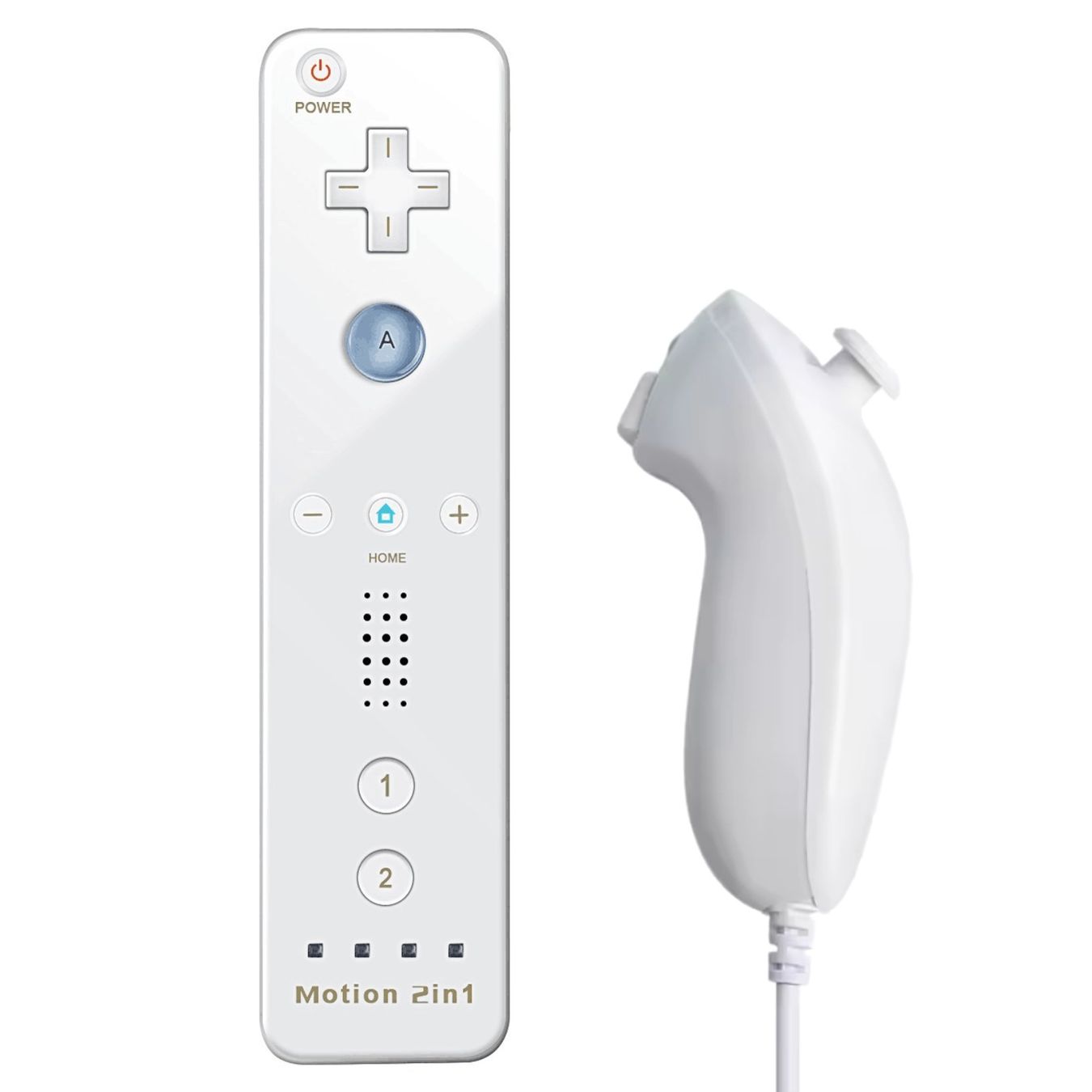 Controller: Wii Remote mit Motion Plus & Nunchuk Nintendo Wii Controller – Nuovo e nell'imballaggio originale da Uster venduto da -FPS-
