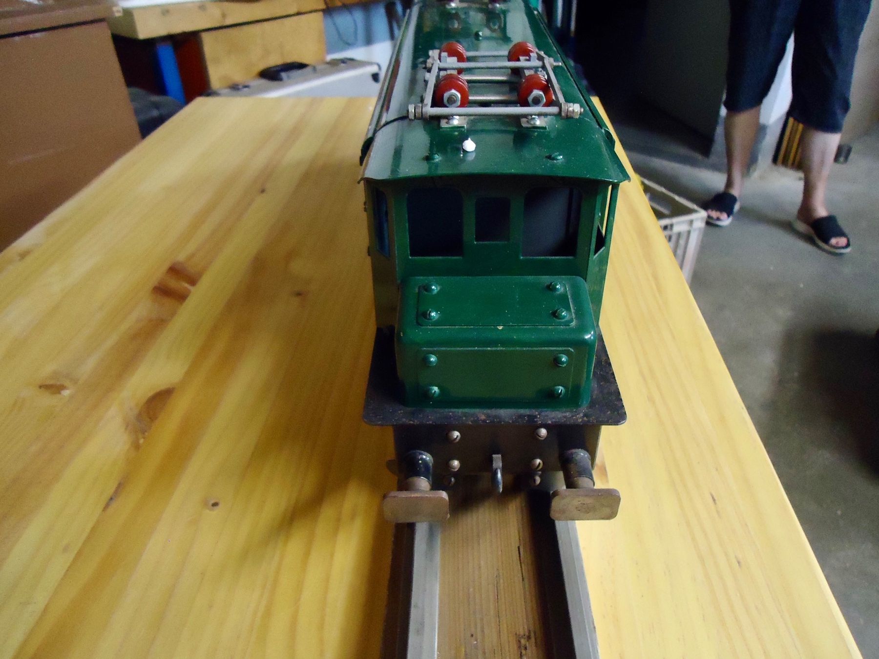 Modellini di ferrovie: Lok Eigenbau Spurweite 70 mm  ( 38 ) – Difettoso da Kerzers venduto da Kpeter 2