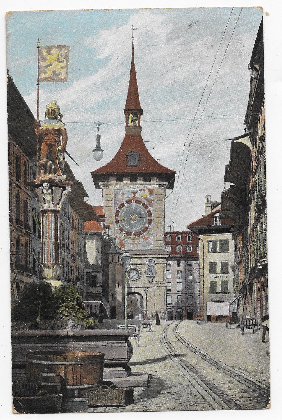 Cartoline postali: Bern, ⨀ Eidg. Thurnfest 1906 – Usato da Hefenhofen venduto da Richsalz