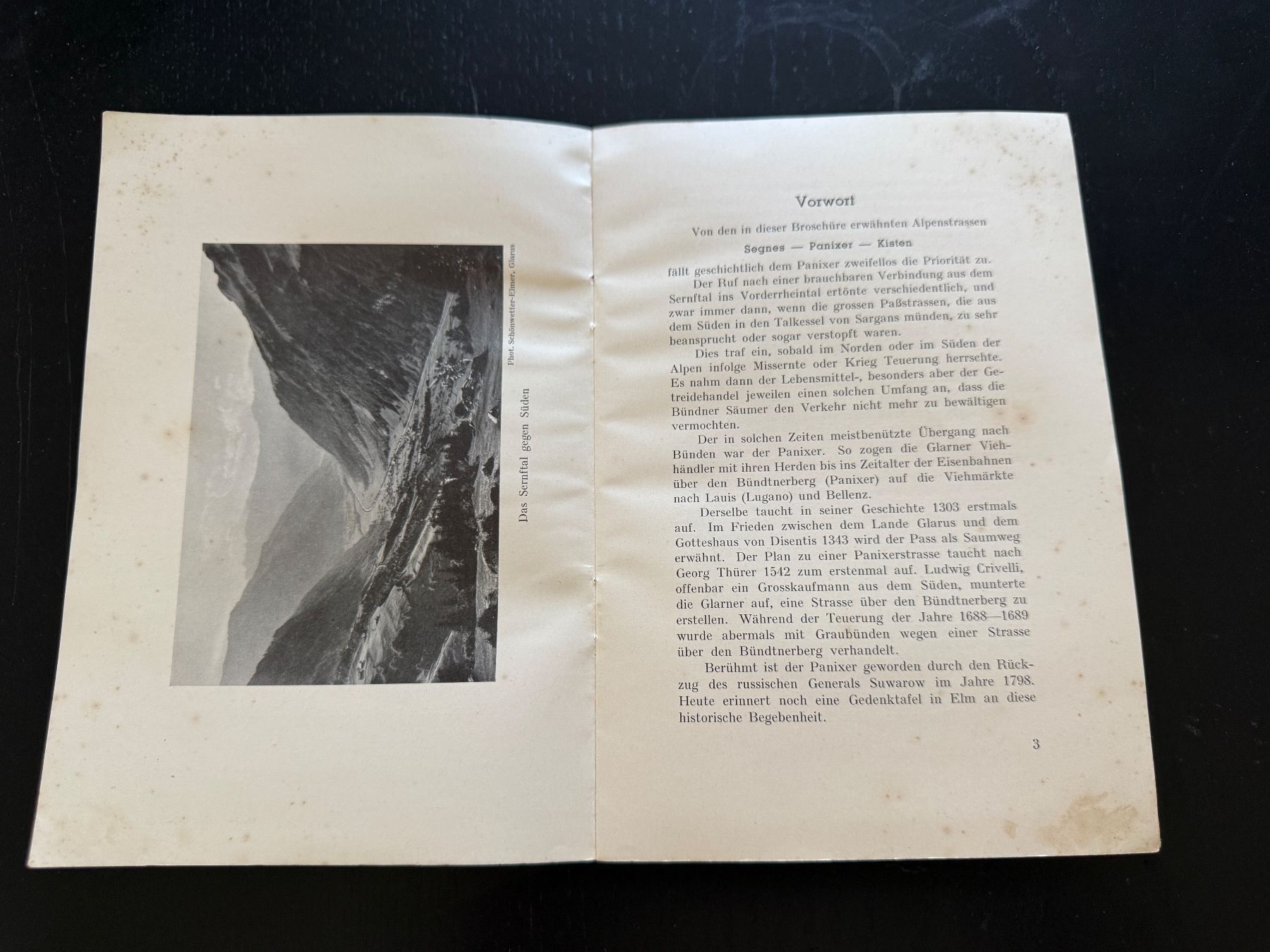 Libri: Zur Frage einer Strassenverbindung Glarus-Graubünden – Usato da Erstfeld venduto da Uhu1980 2
