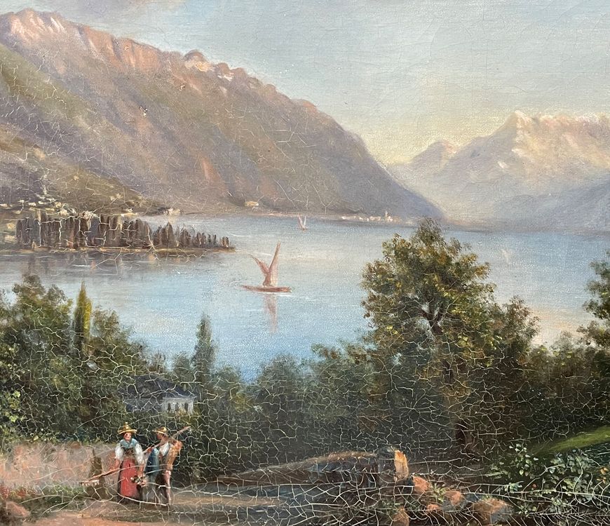 Elisa de Boccard (18471925) grosses Gemälde Kaufen auf Ricardo