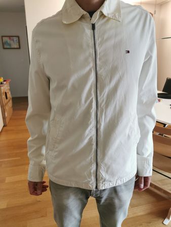 Tommy Hilfiger Herren Jacke, Weiss, Gr. M