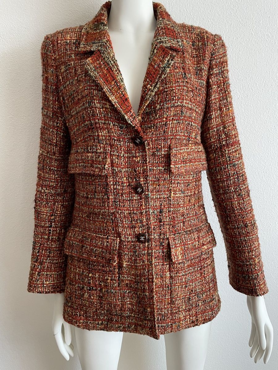 Chanel Giacche: Chanel Tweed Jacke – Usato da Winterthur venduto da 11.11