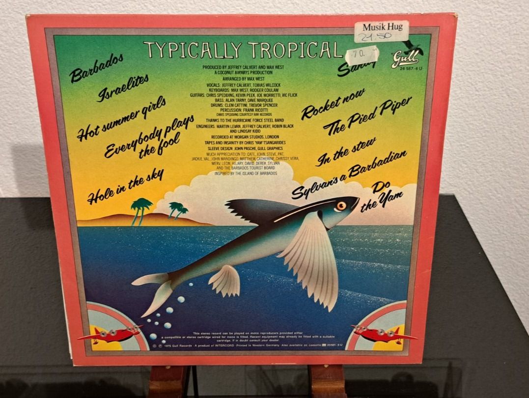 Schallplatten: BARBADOS SKAY Typically Tropical LP VG/VG – Gebraucht aus Günsberg von Fleder4 1