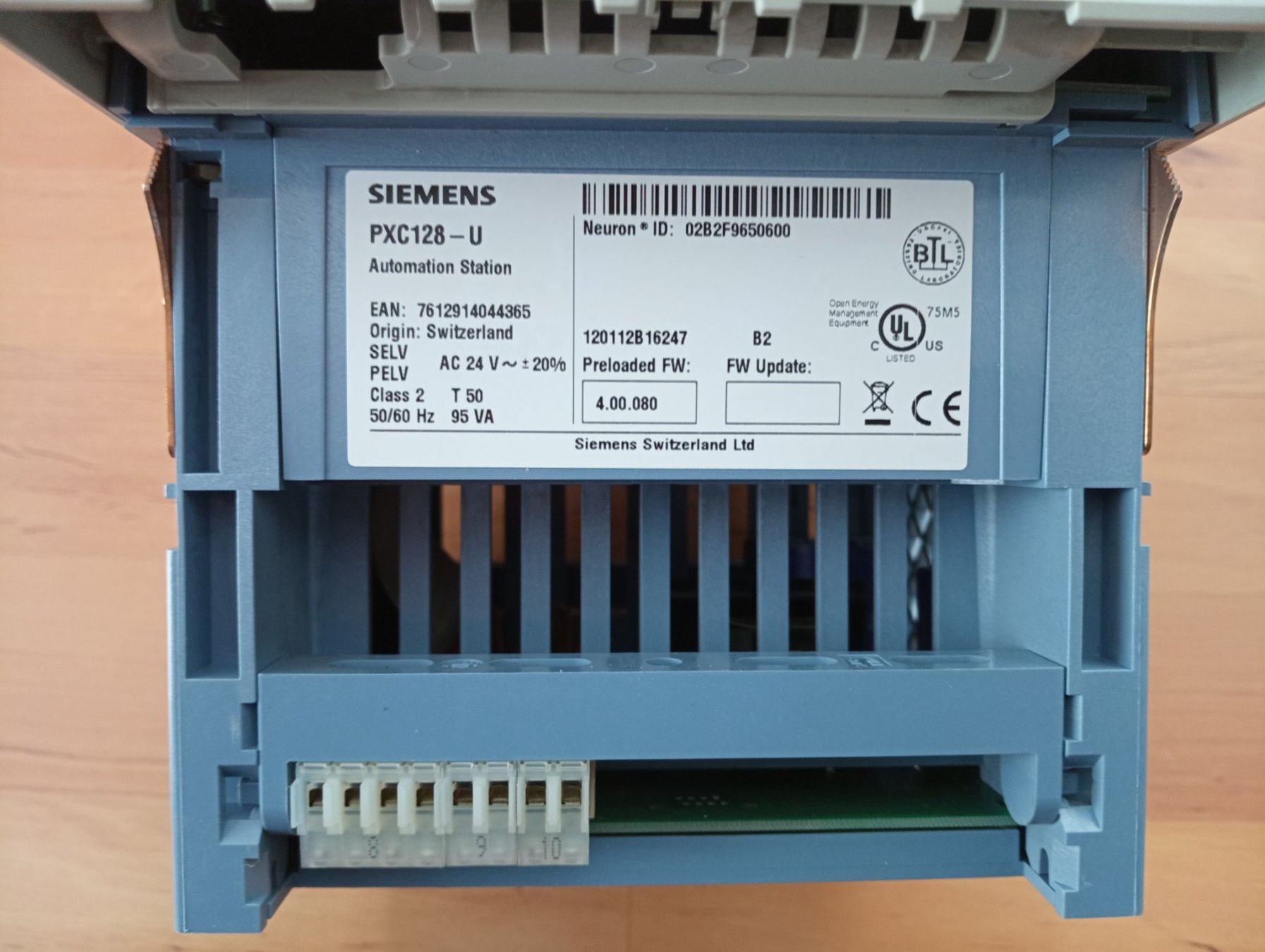 Siemens Componenti elettronici: Siemens Automationsstation modular, 128 BE / PXC128-U – Usato da Ufhusen venduto da HKSC 1